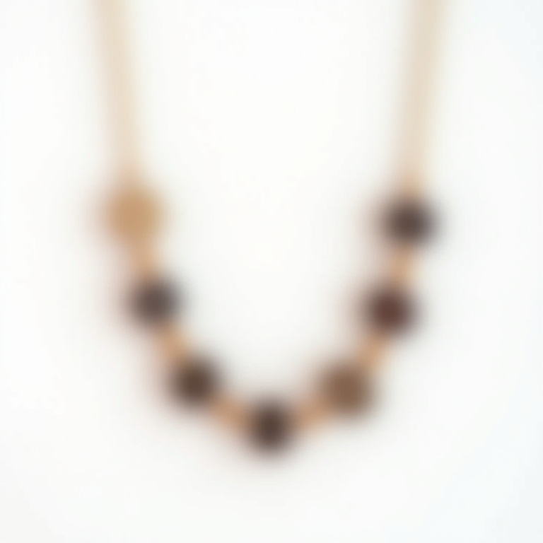 Collier fil de pêche diamant blanc forme carrée